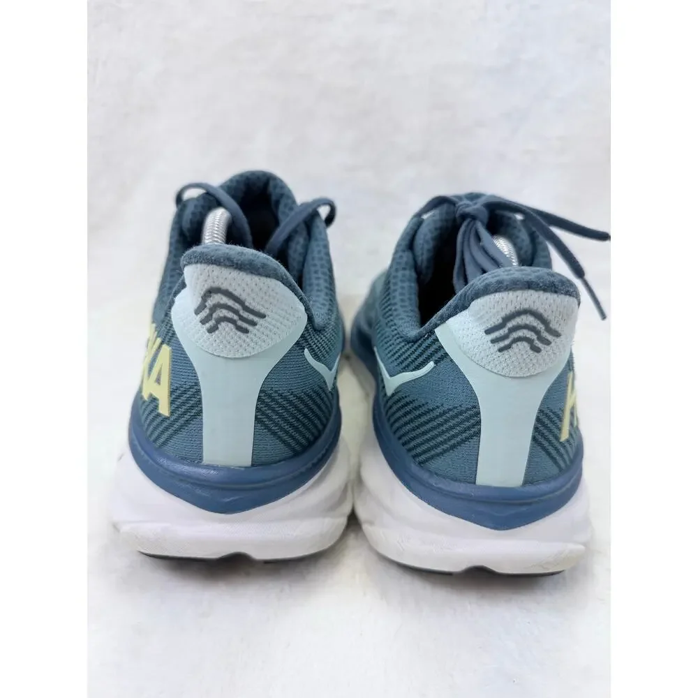 Hoka Clifton 9 Mens Running Shoes Mountain Spring Blue Sapphire Size 11D